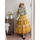 Miss Point Sunflower Gardening Skirt(Reservation/2 Colours/Full Payment Without Shipping)